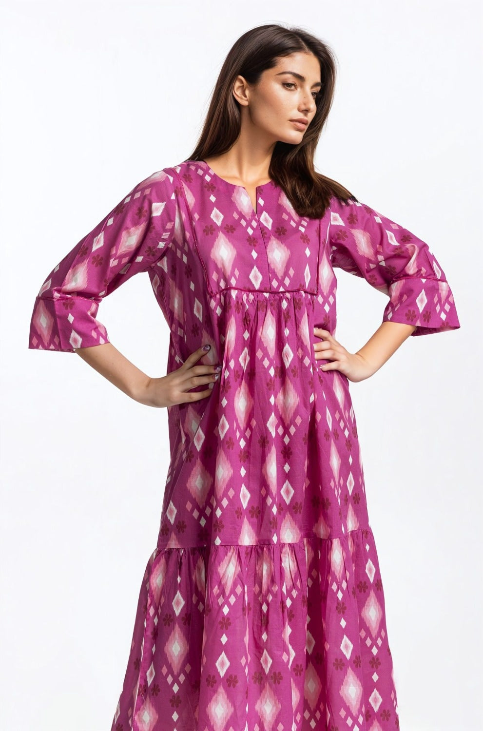 Round Neck Dress WM-DRS-SS24-032