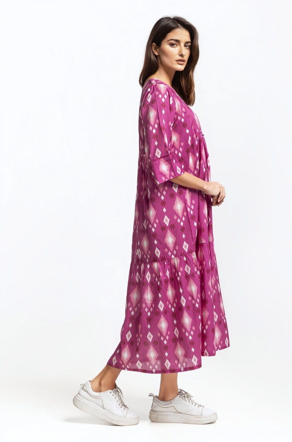 Round Neck Dress WM-DRS-SS24-032