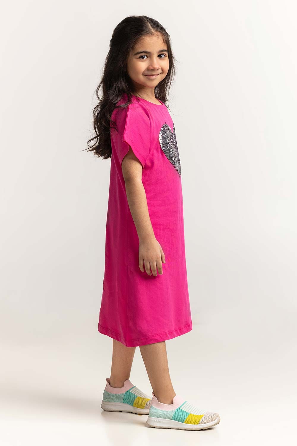 Round Neck Embellished Dress TG-DRS-SS24-408