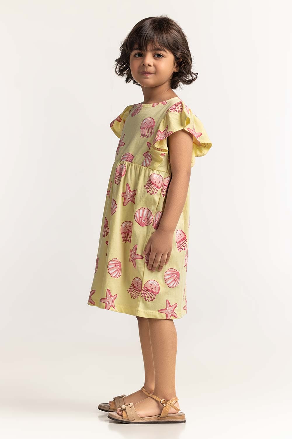 Round Neck Printed Dress TG-DRS-SS24-407