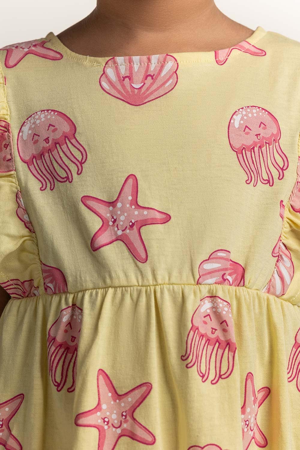 Round Neck Printed Dress TG-DRS-SS24-407