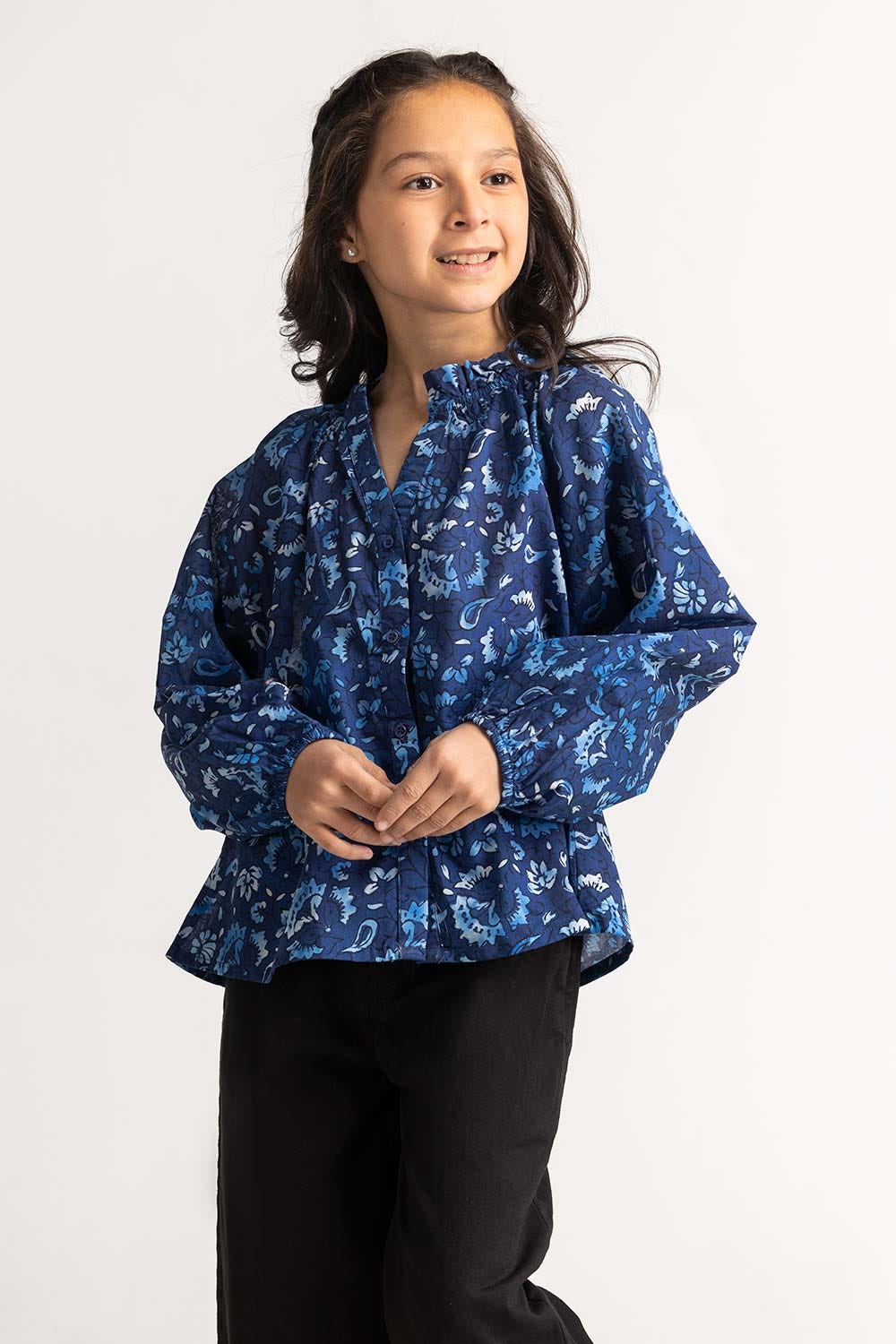 Round Neck Shirt JG-BLS-SS24-013