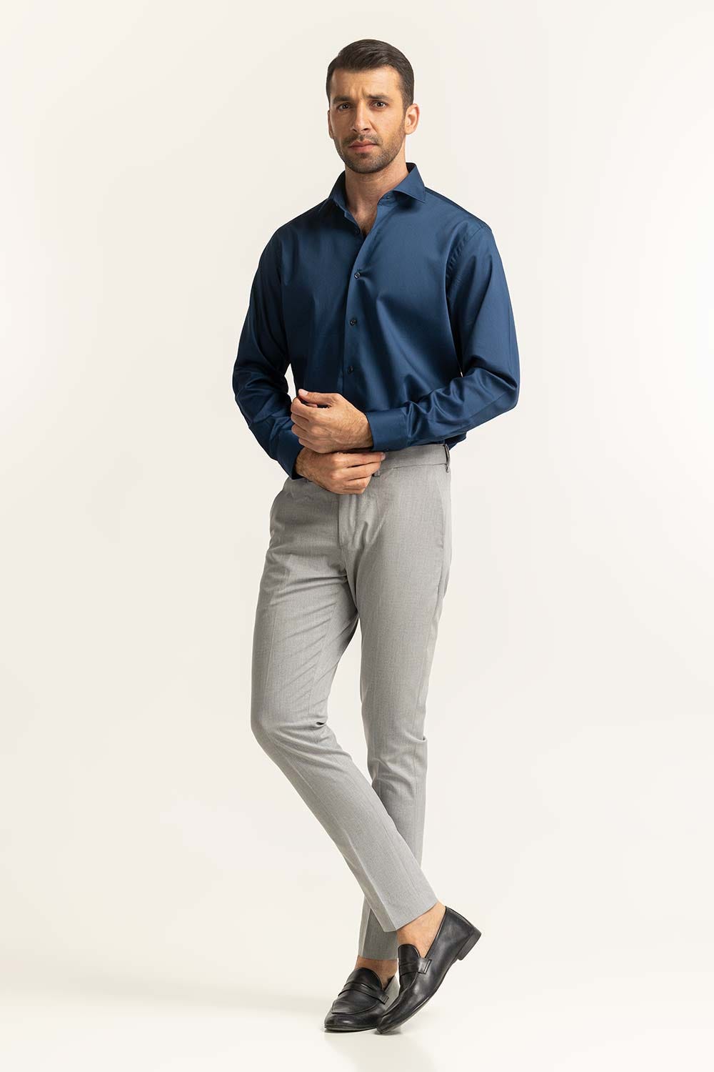 Royal Blue Formal Shirt MN-FS-PD24-126