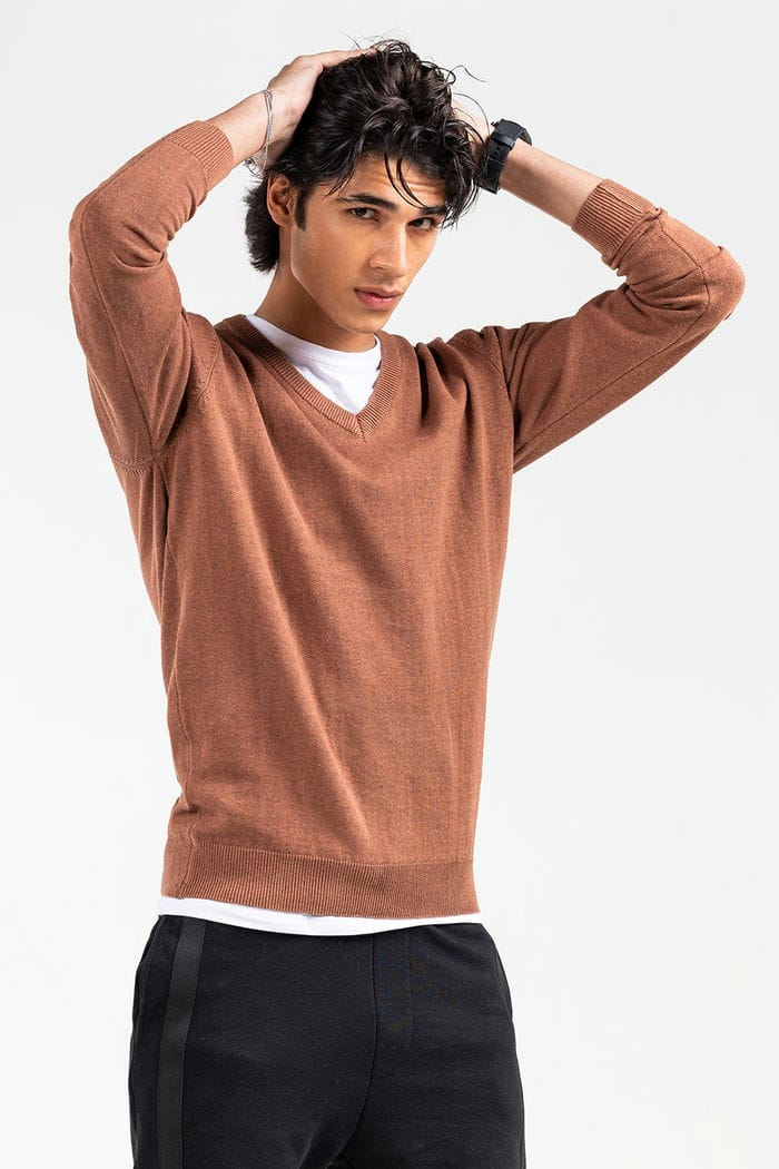 Rust Basic Sweater FS-SWT-D35-03