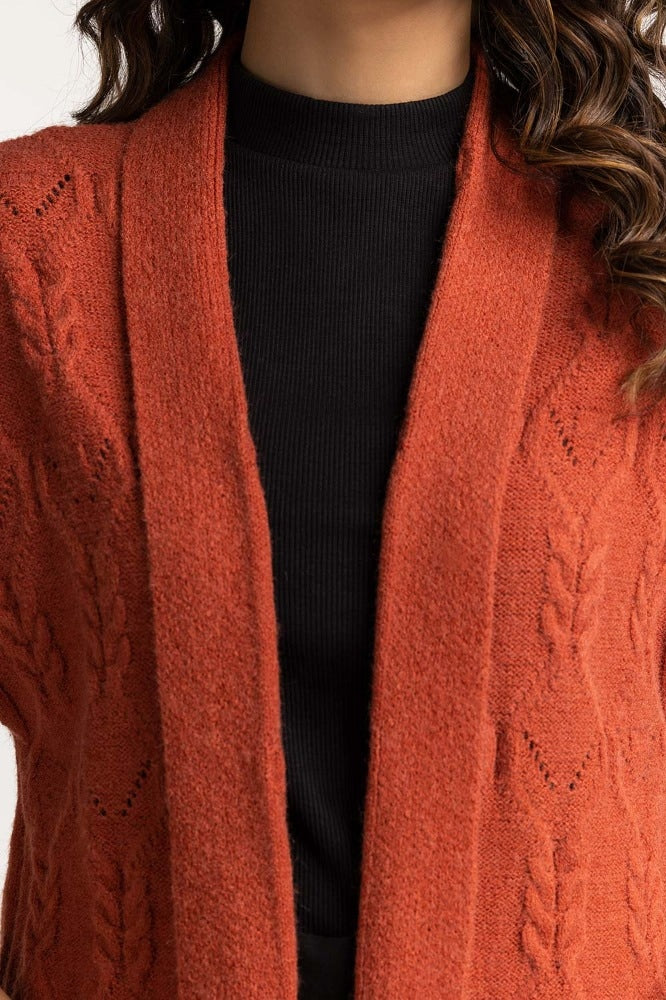 Rust Basic Sweater WM-SWT-WS23-056