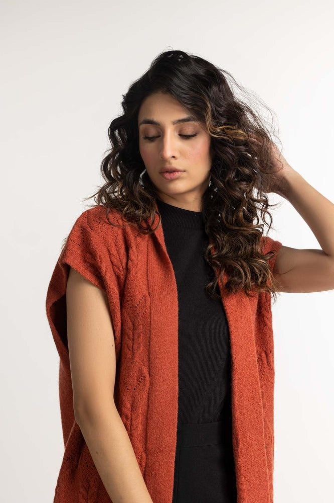 Rust Basic Sweater WM-SWT-WS23-056