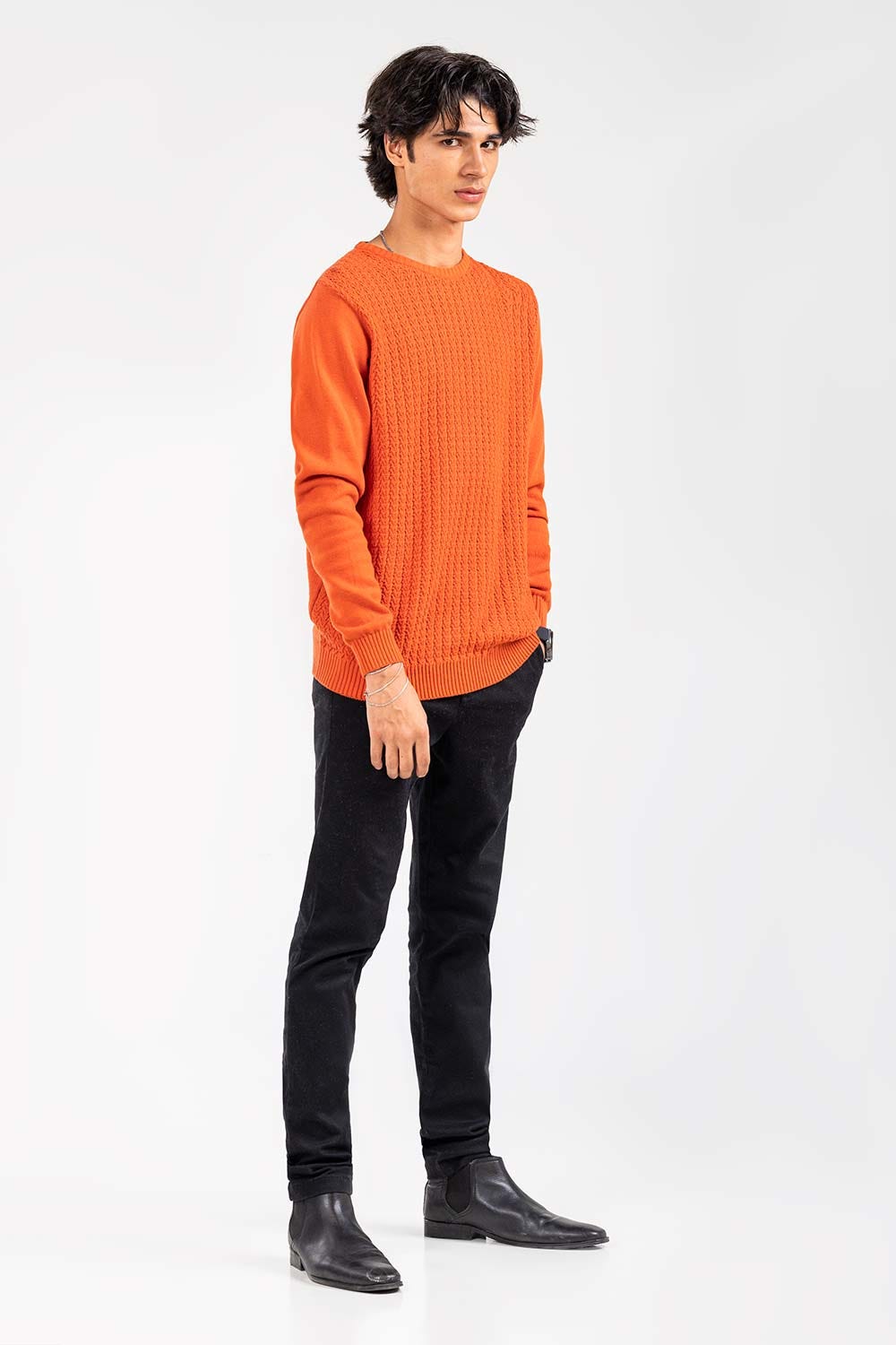 Rust Fashion Sweater FS-SWT-FD-353-01