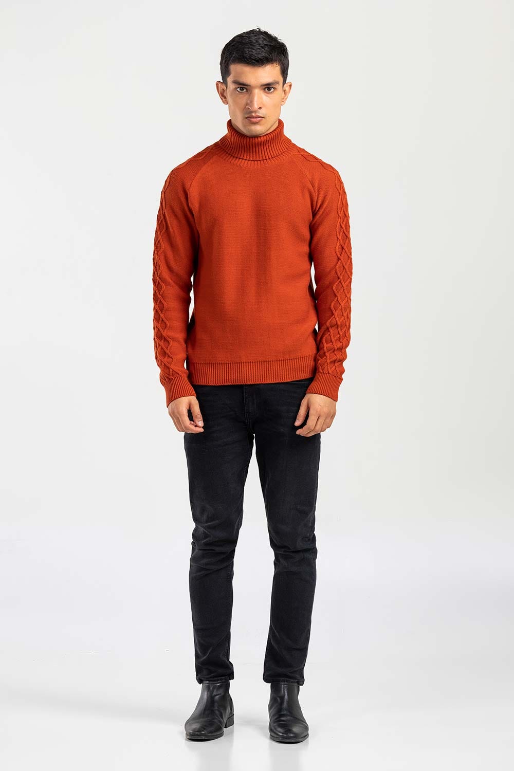 Rust Fashion Sweater FS-SWT-FD-368-01