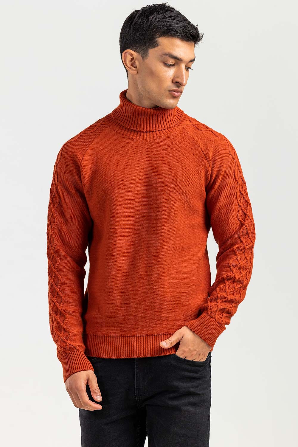 Rust Fashion Sweater FS-SWT-FD-368-01