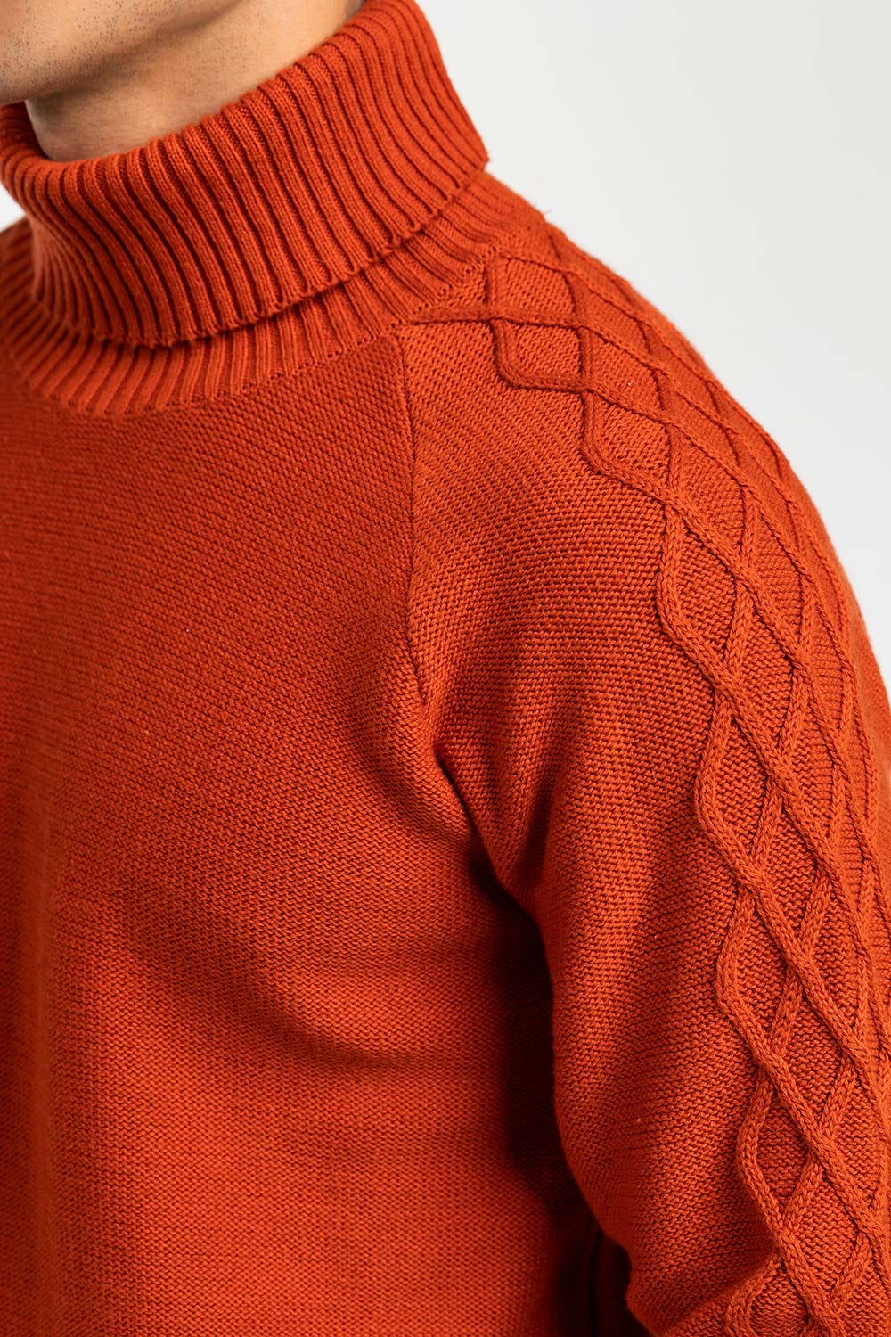 Rust Fashion Sweater FS-SWT-FD-368-01