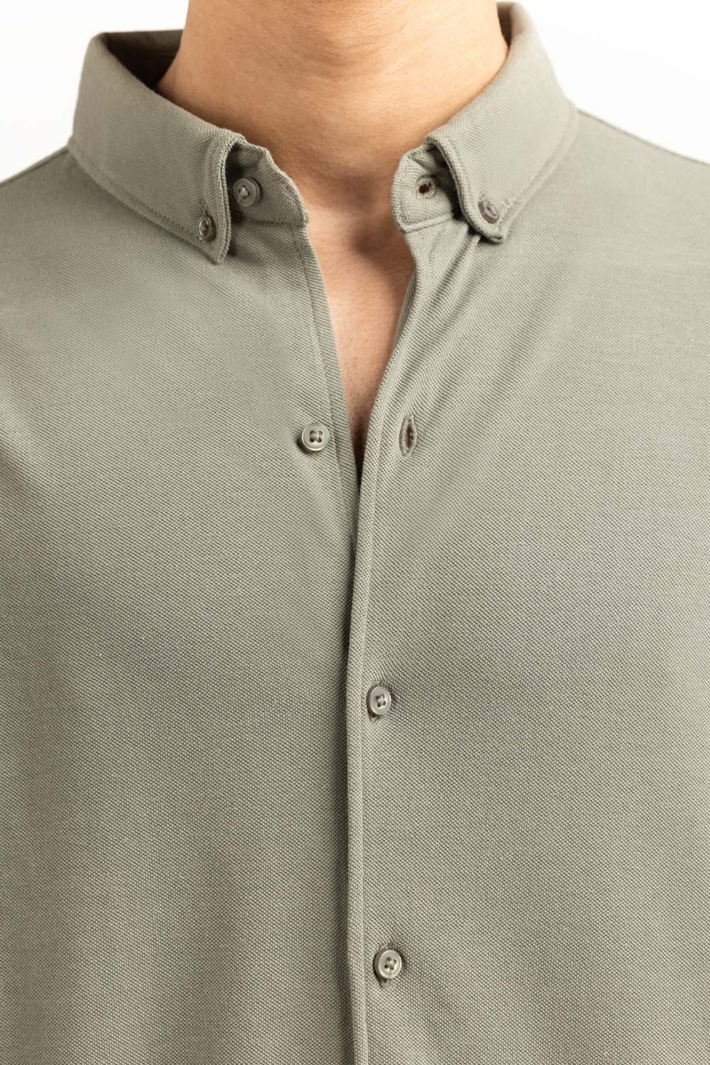 Sage Basic Shirt KS-HSPK23-043
