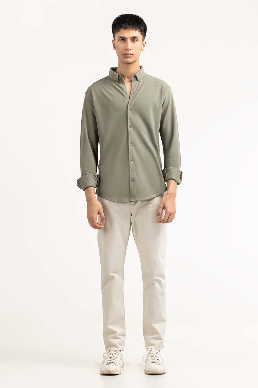 Sage Basic Shirt KS-HSPK23-043