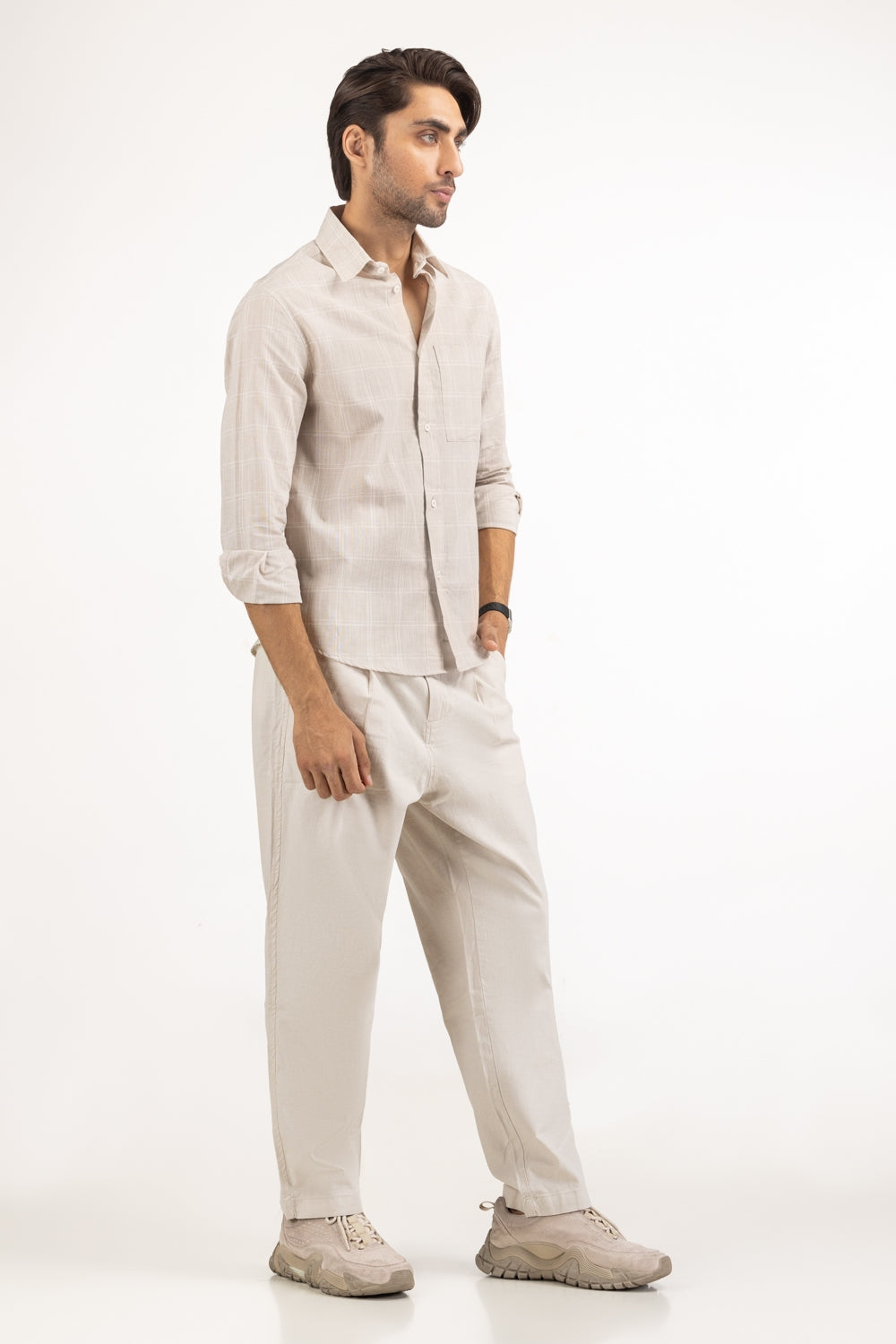 Regular Fit Casual Shirts MN-CS-SS25-203