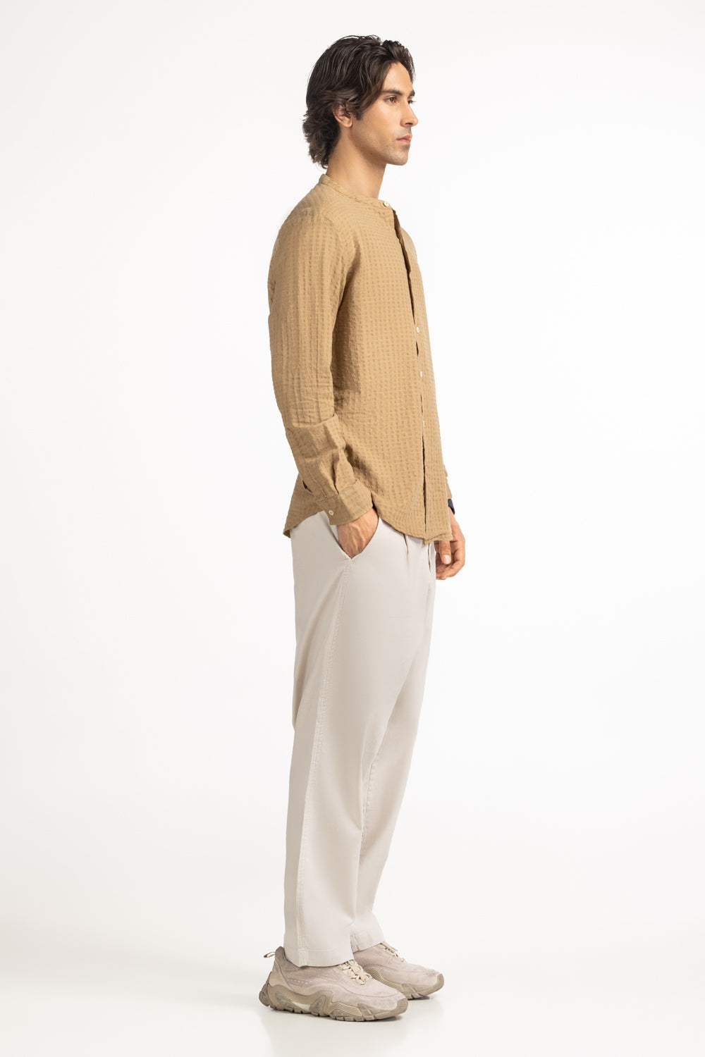 Regular Fit Casual Shirts MN-CS-SS25-186