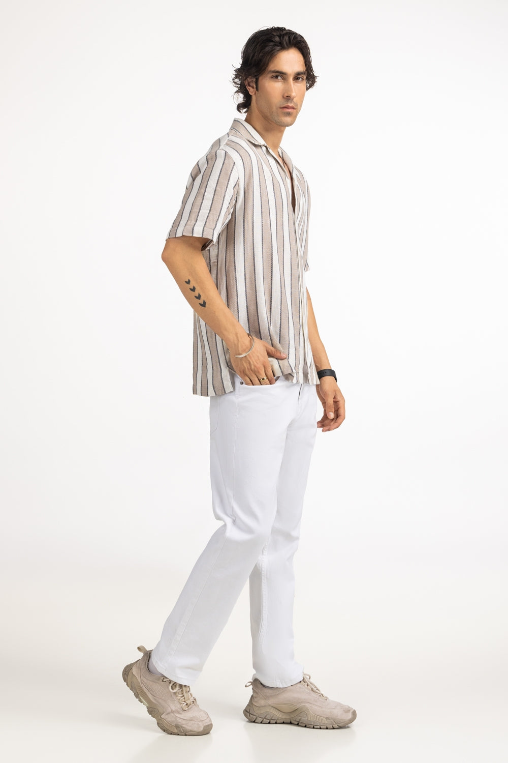 Regular Fit Casual Shirts MN-CS-SS25-205