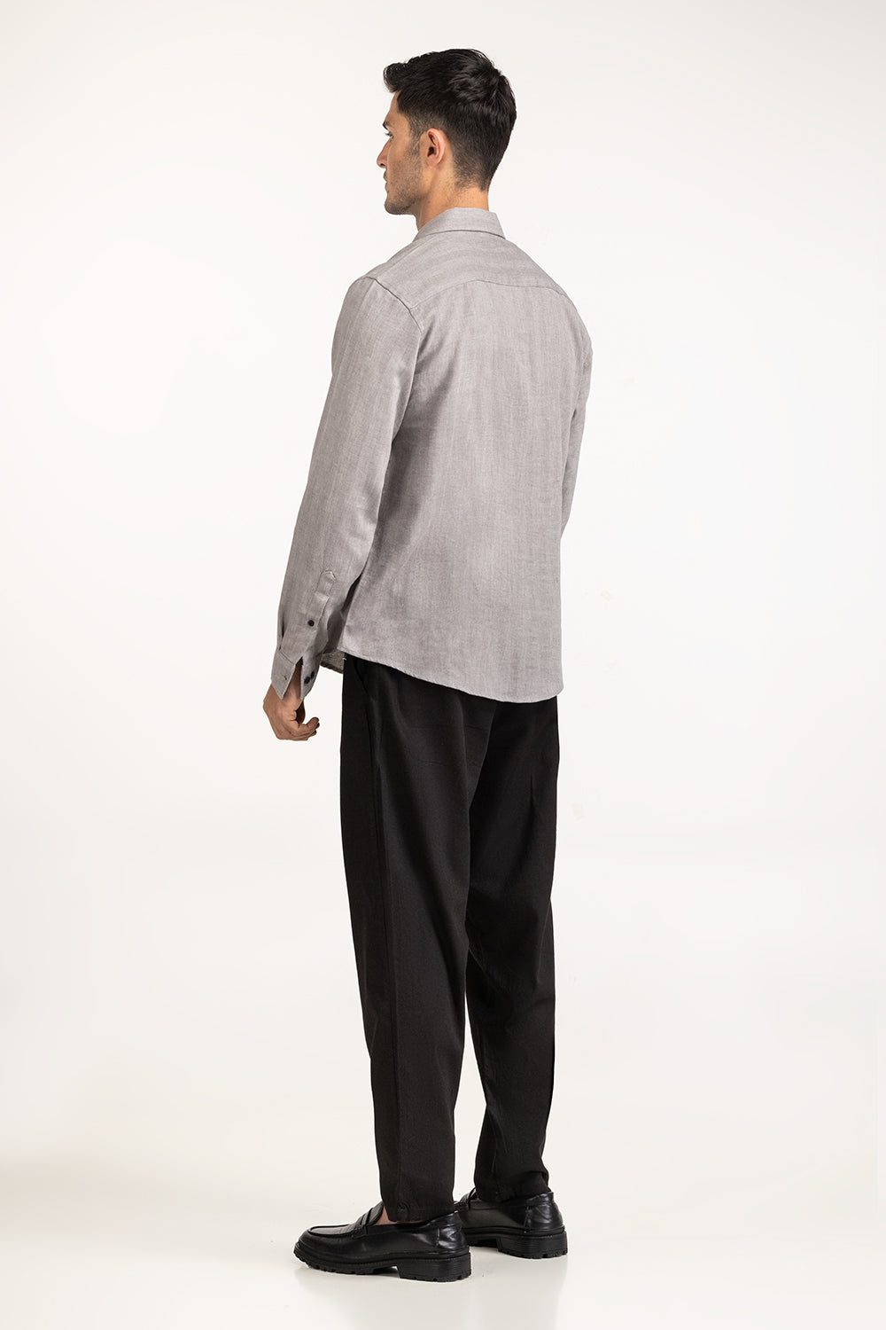 Self Textured Casual Shirts MN-CS-WS24-008