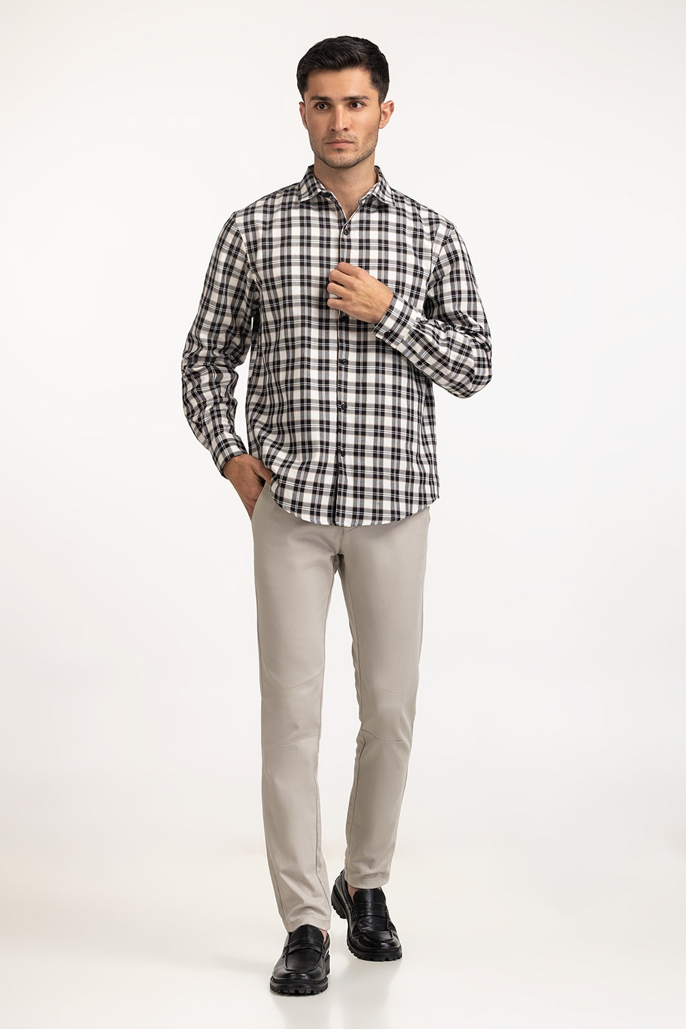 Checks Casual Shirts MN-CS-WS24-007
