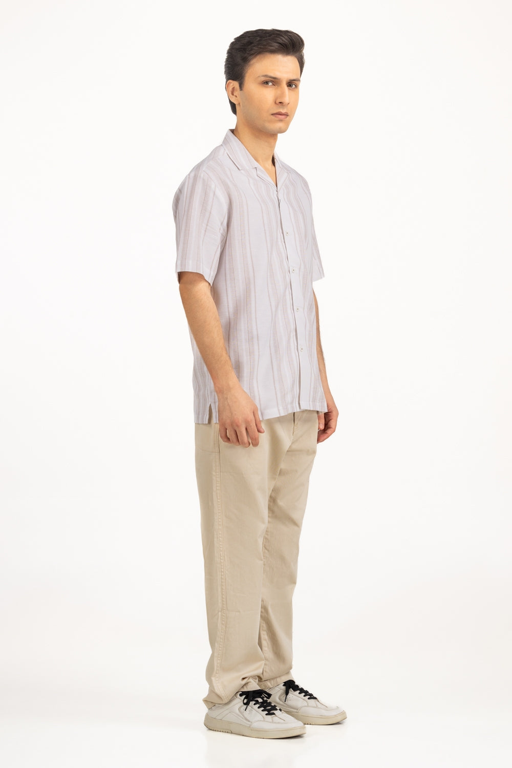 Regular Fit Casual Shirts MN-CS-SS25-174