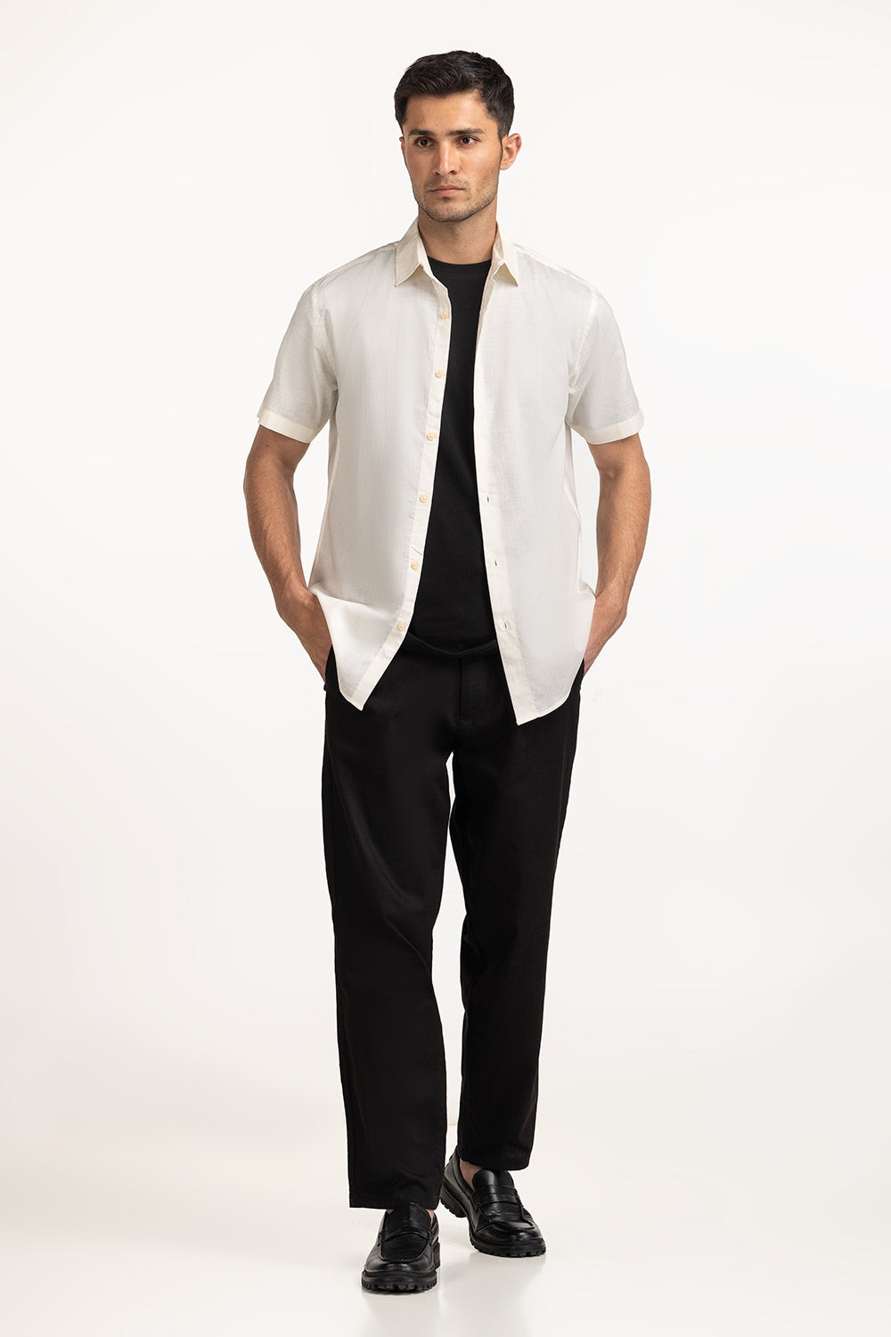 Plain Casual Shirts MN-CS-SS24-167