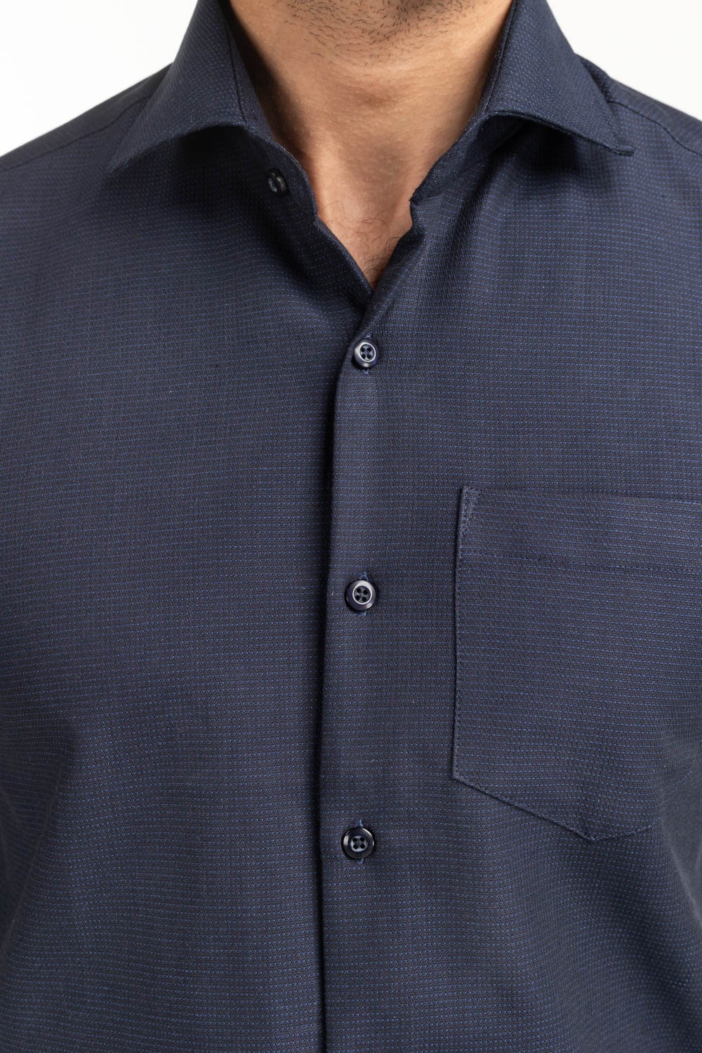 Dress Shirts Self Textured MN-FS-DP25-037