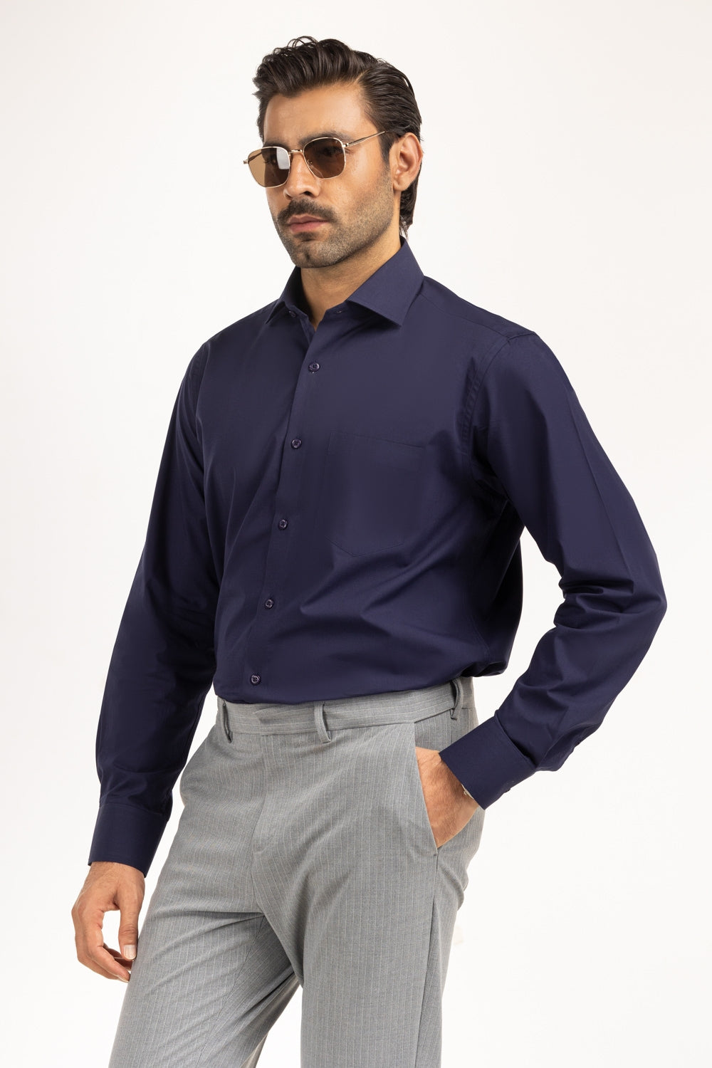 Modern Fit Dress Shirts MN-FS-PD25-014