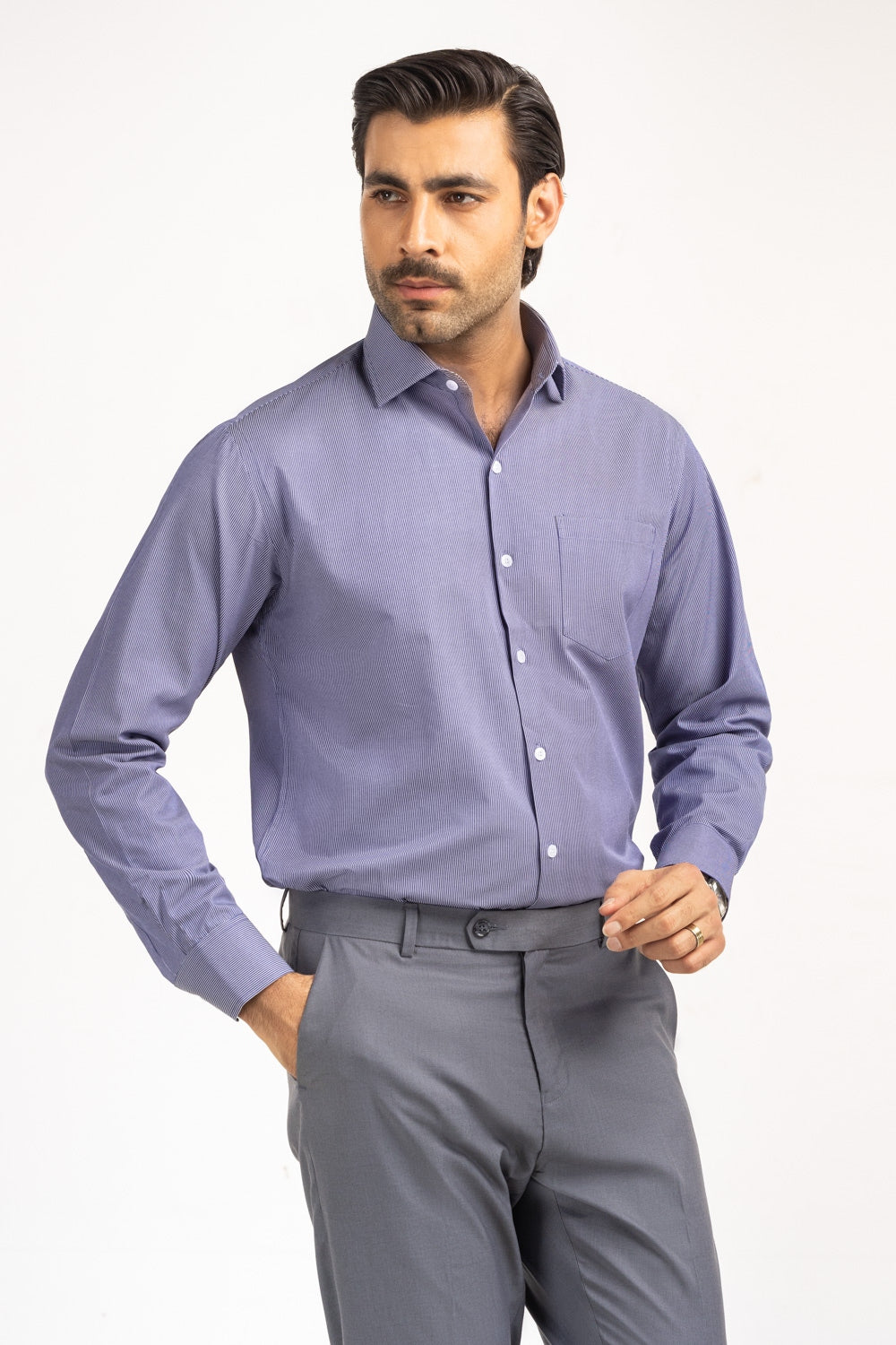 Modern Fit Dress Shirts MN-FS-STR25-063