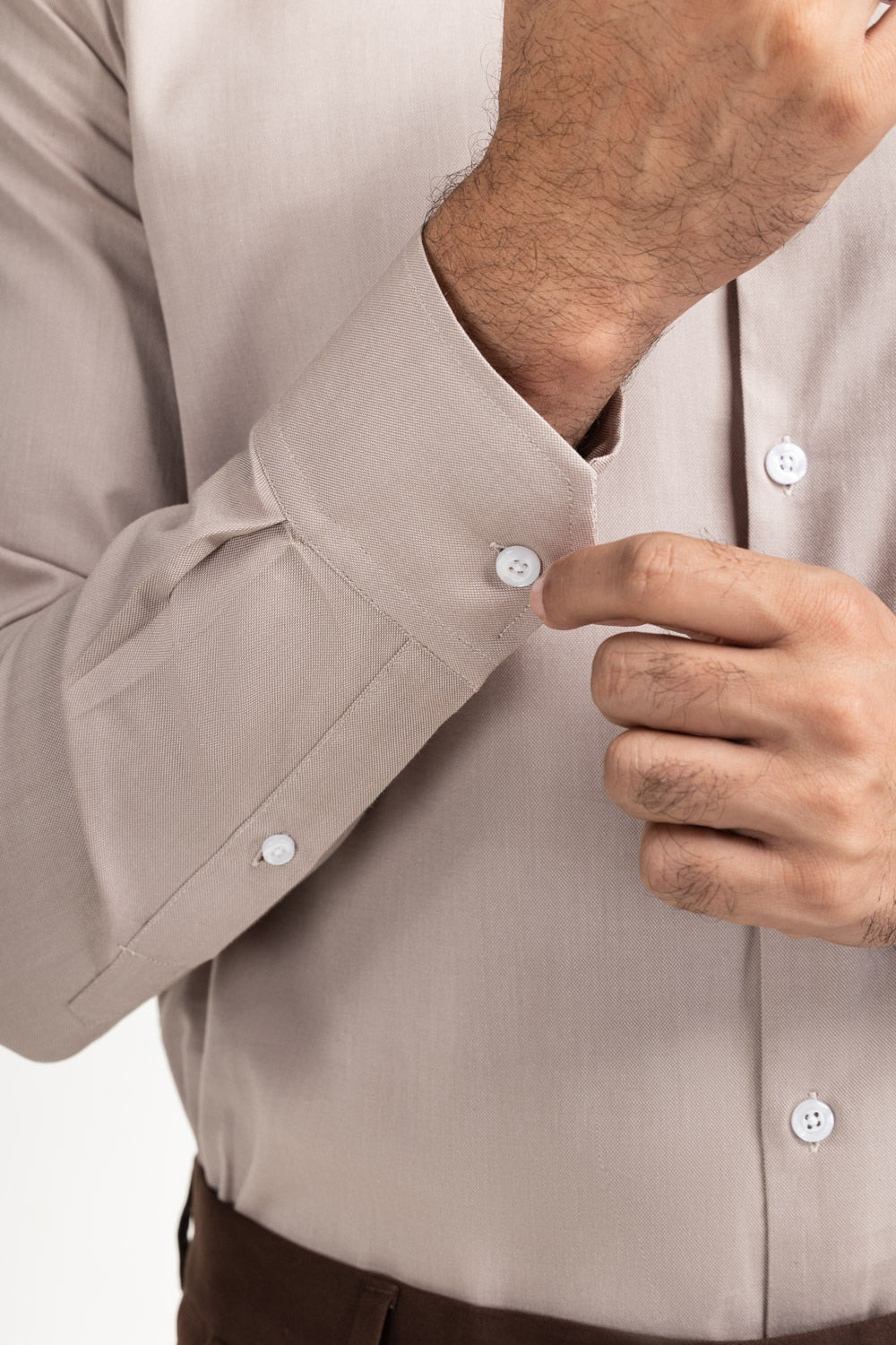 Dress Shirts Self Textured MN-FS-DP25-031