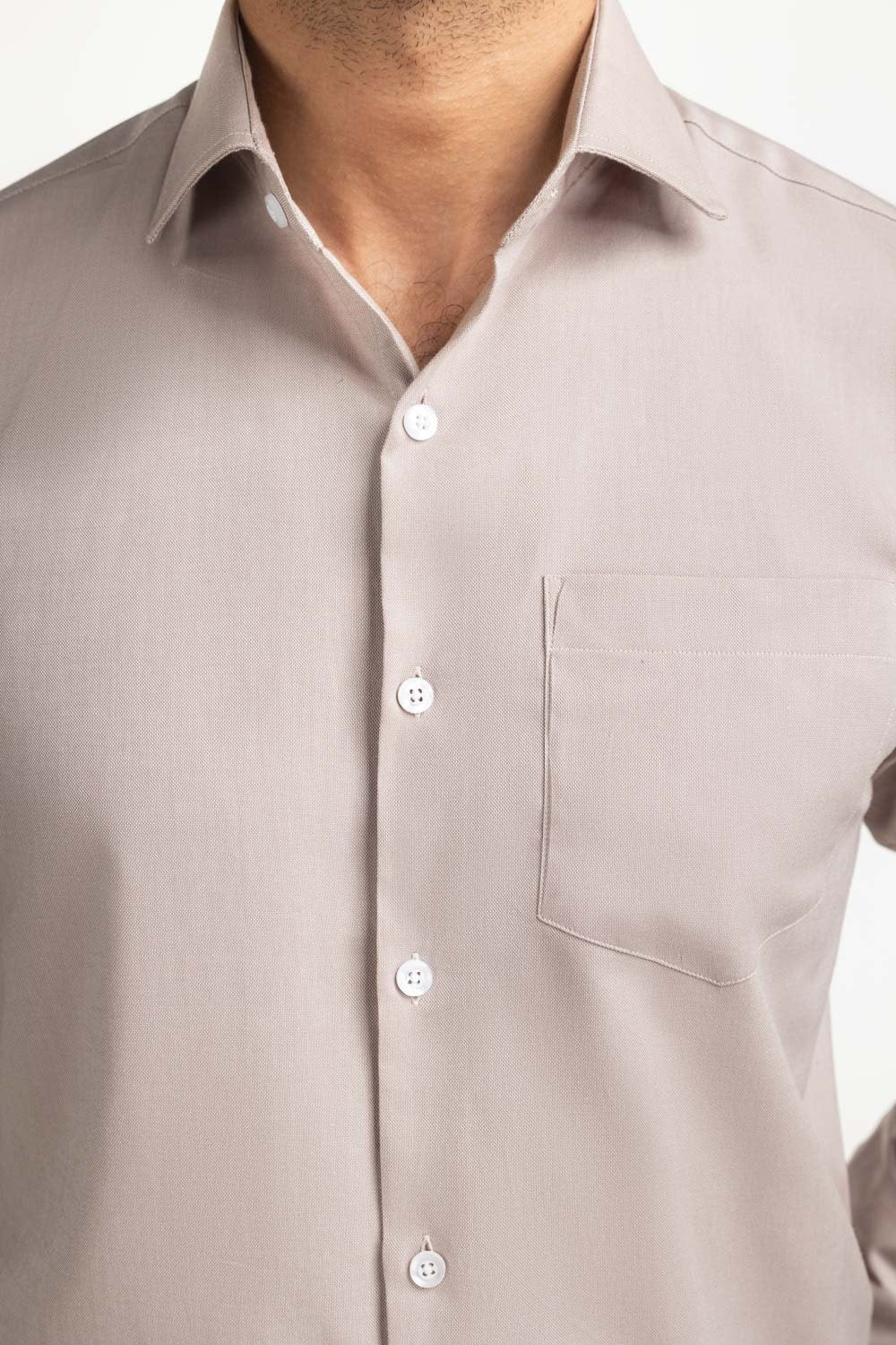 Dress Shirts Self Textured MN-FS-DP25-031