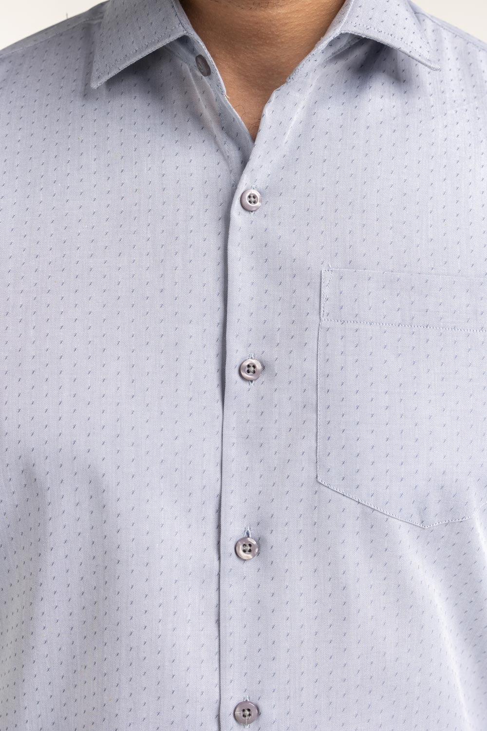 Dress Shirts Self Textured MN-FS-DP25-032