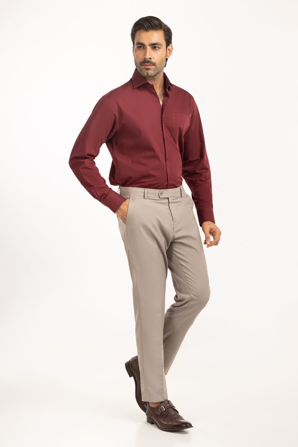 Modern Fit Dress Shirts MN-FS-PD25-016