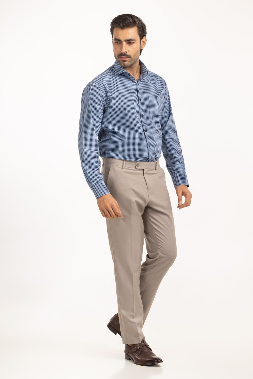 Modern Fit Dress Shirts MN-FS-CHK25-043