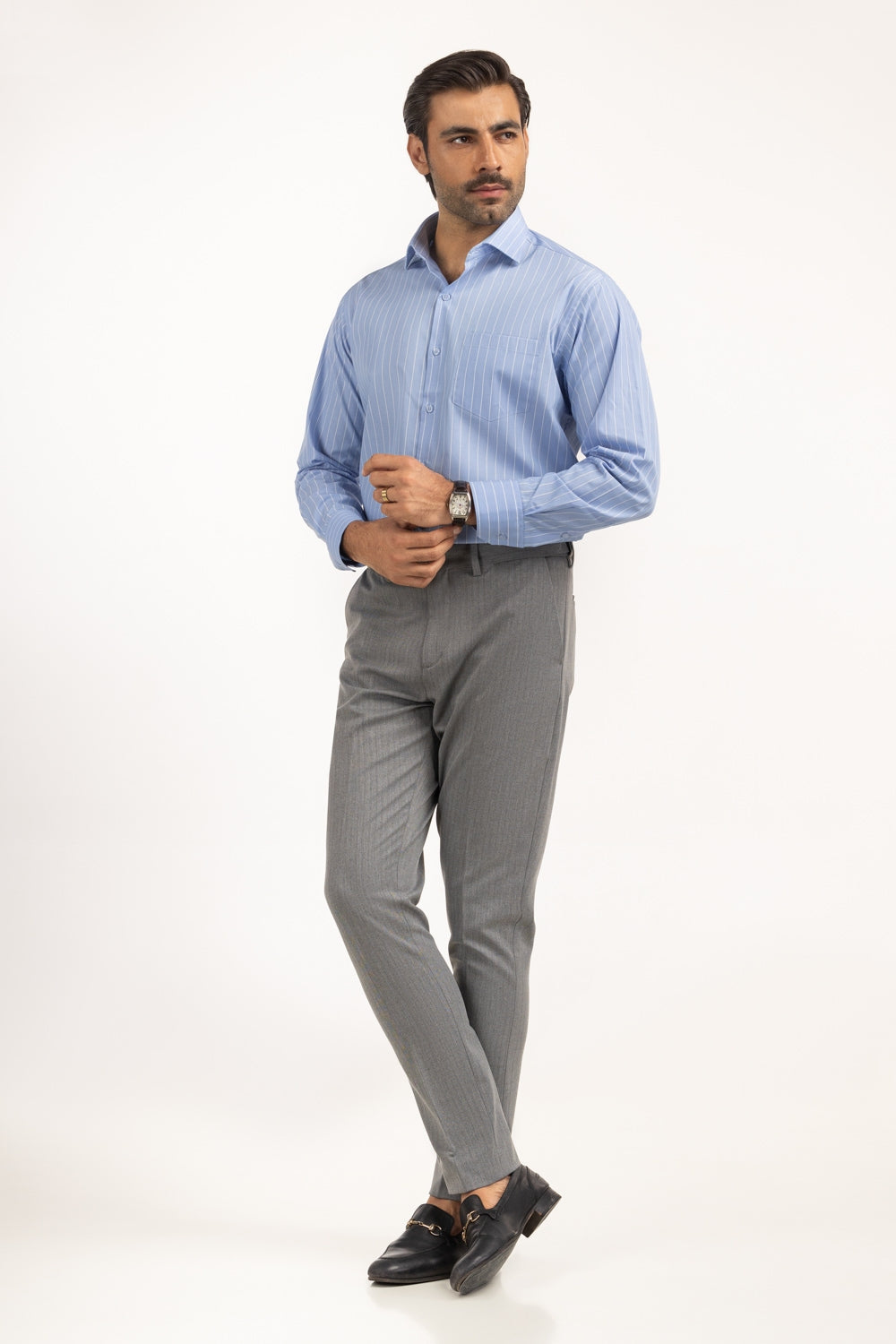 Modern Fit Dress Shirts MN-FS-STR25-060