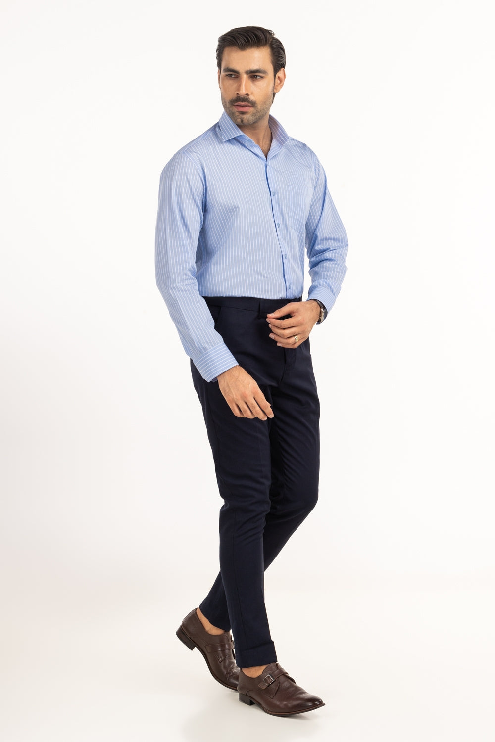 Modern Fit Dress Shirts MN-FS-STR25-061