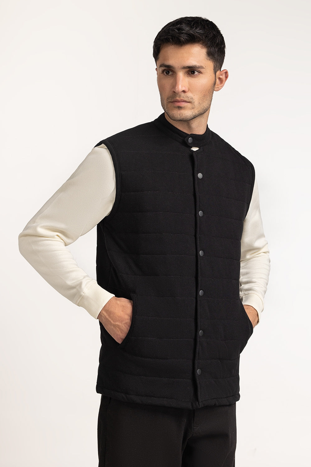 Fashion Knitted Vest MN-KNV-WS24-554