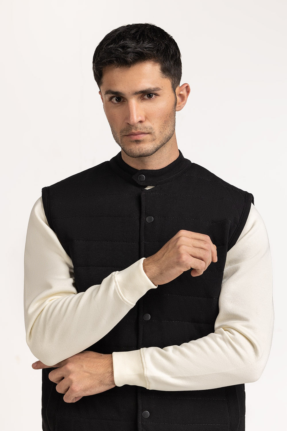 Fashion Knitted Vest MN-KNV-WS24-554