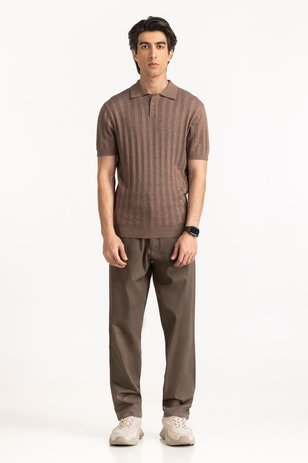 Sweater Knit Polo MN-PSH-SS25-205