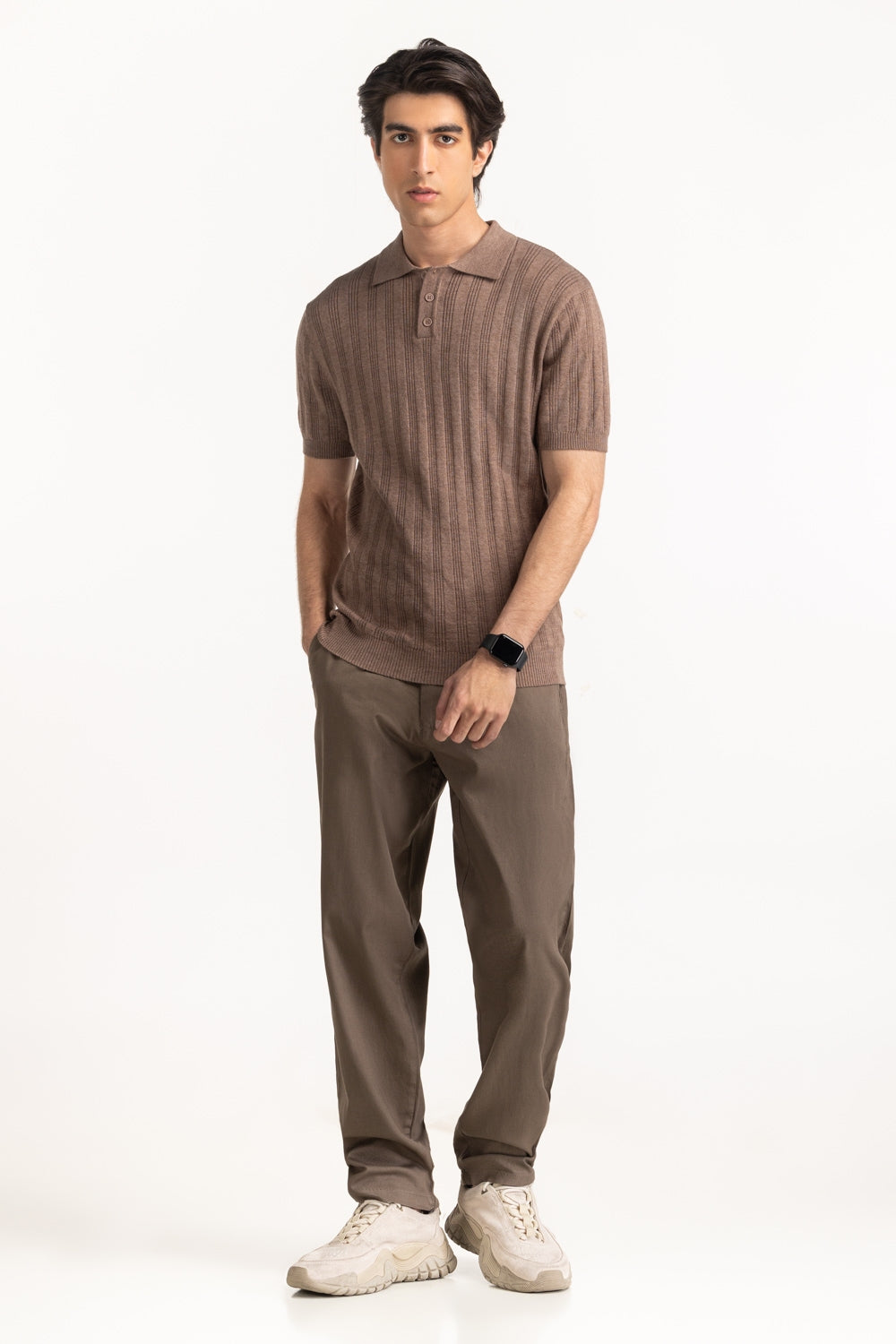 Sweater Knit Polo MN-PSH-SS25-205