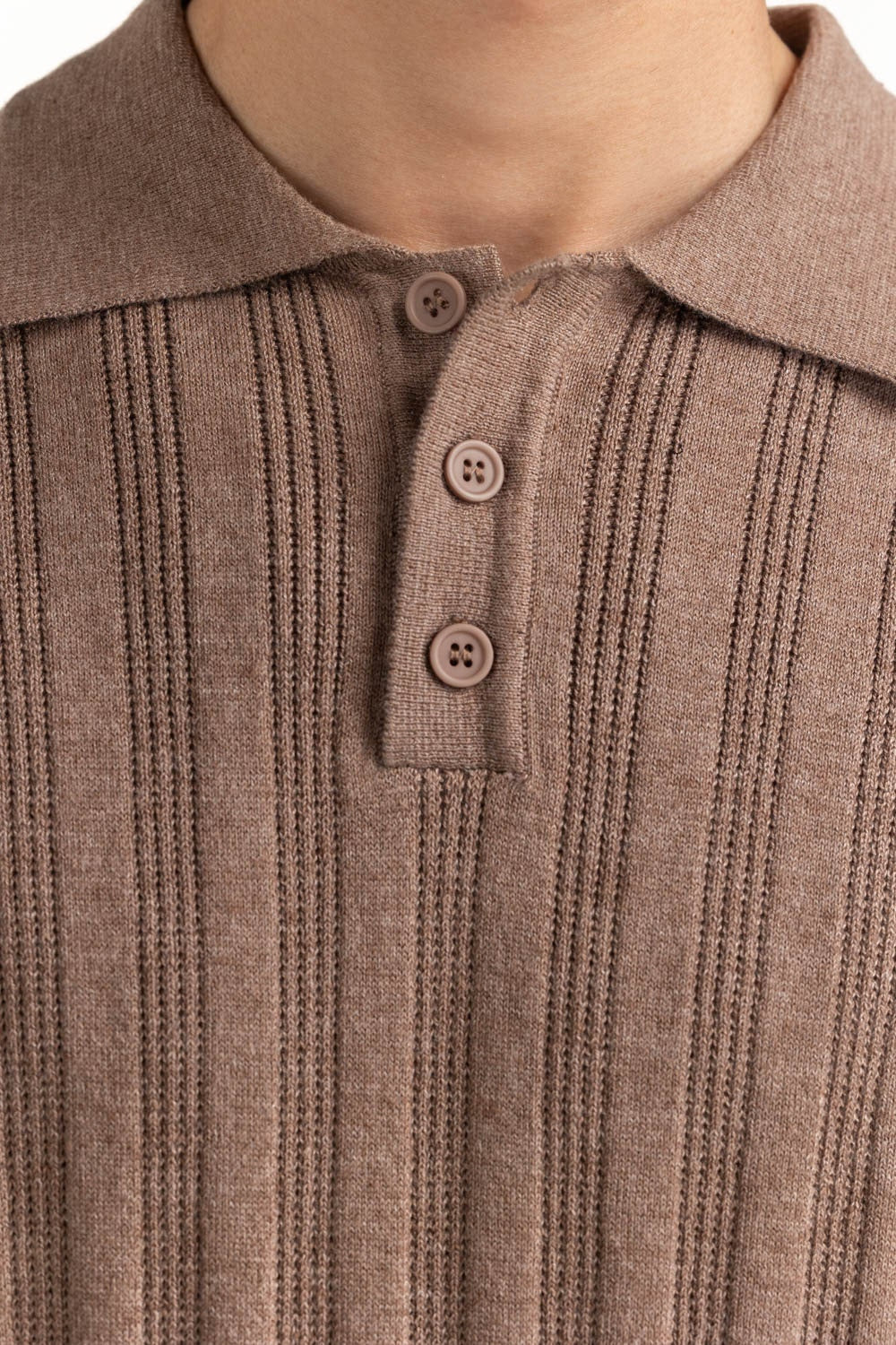 Sweater Knit Polo MN-PSH-SS25-205