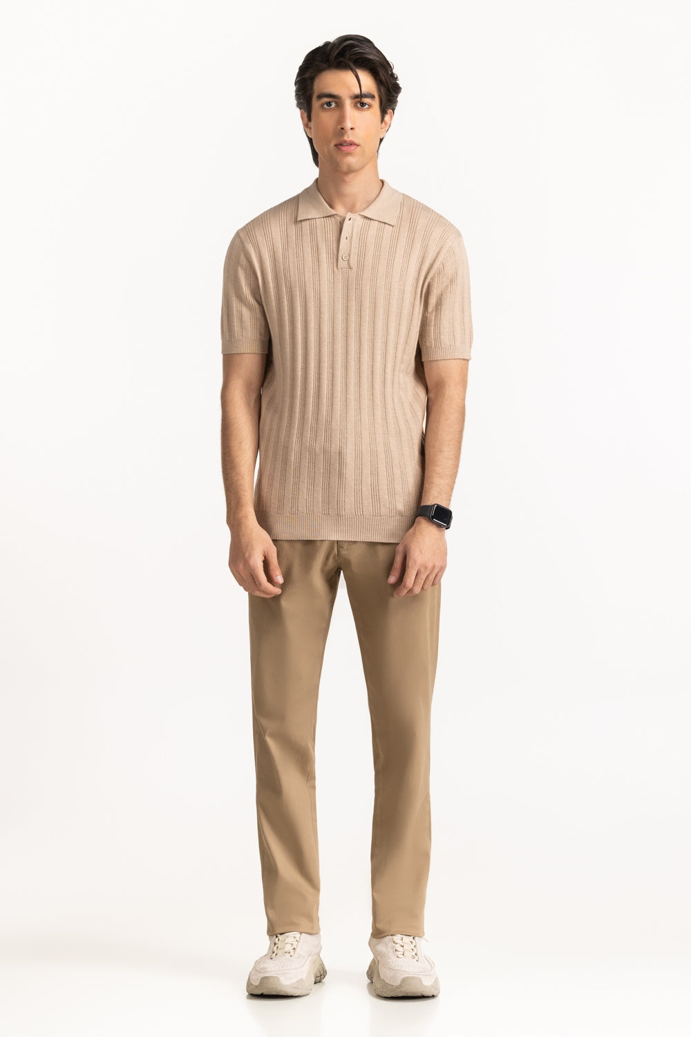 Sweater Knit Polo MN-PSH-SS25-204