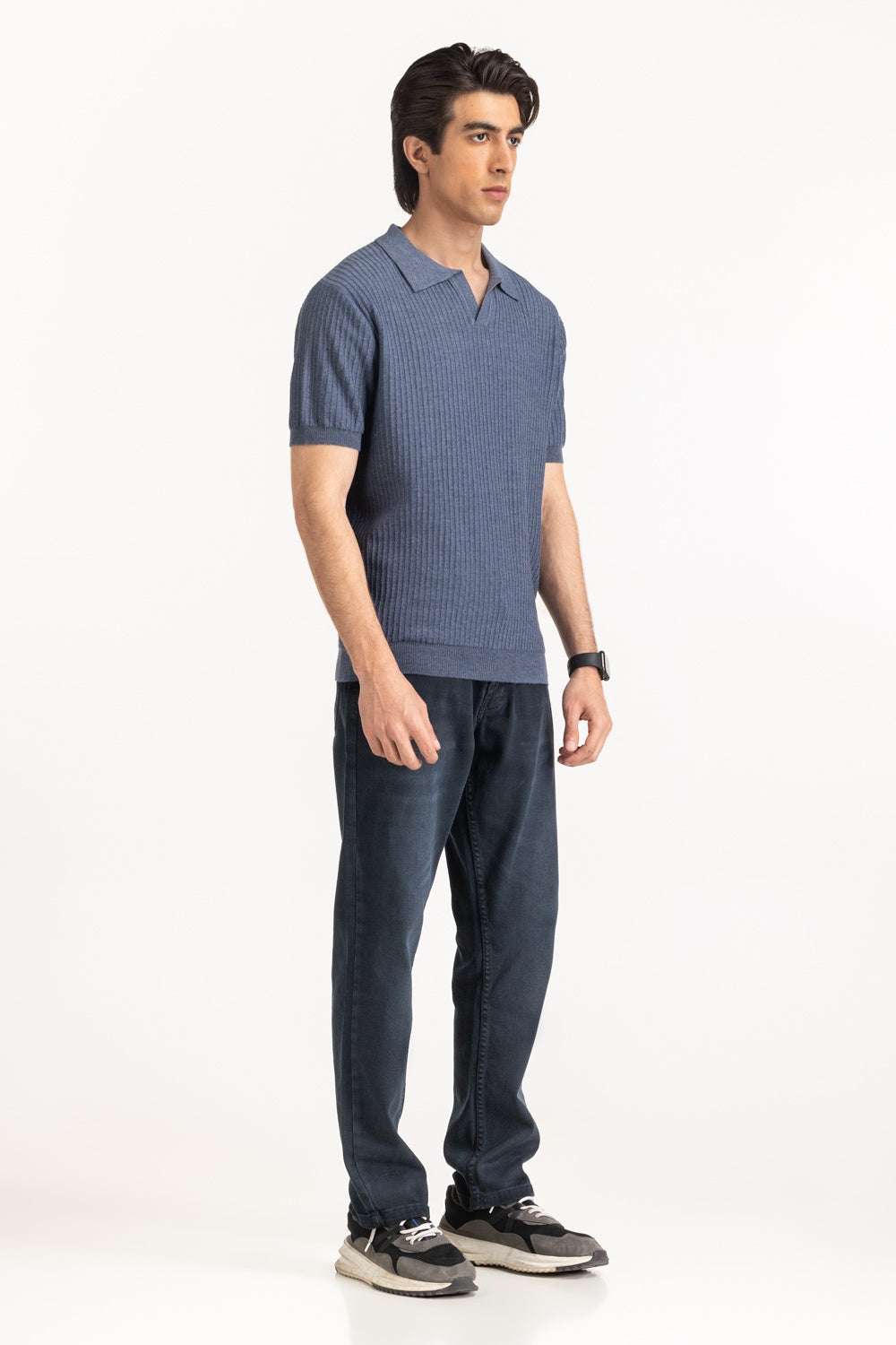 Sweater Knit Polo MN-PSH-SS25-209