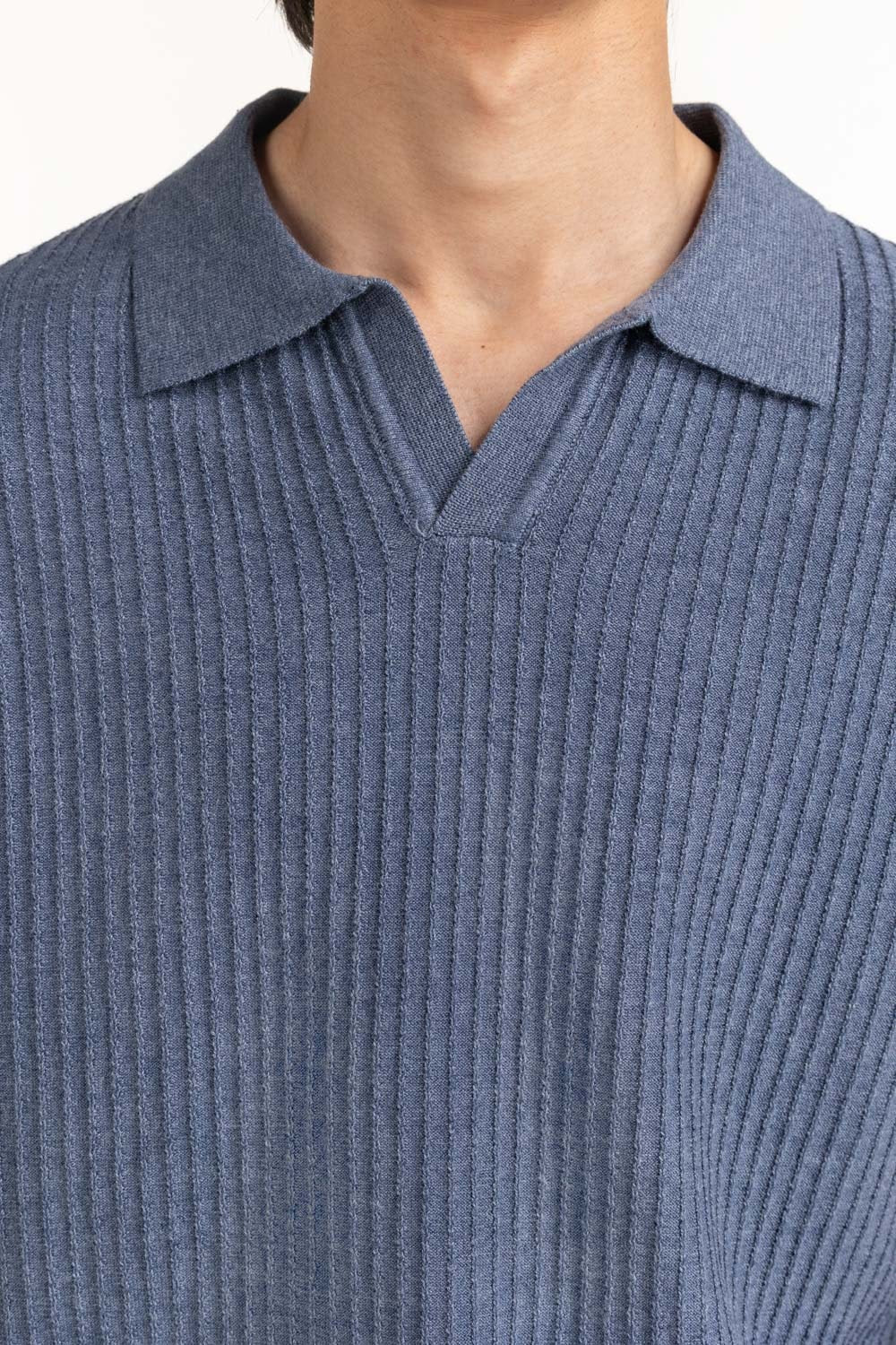 Sweater Knit Polo MN-PSH-SS25-209