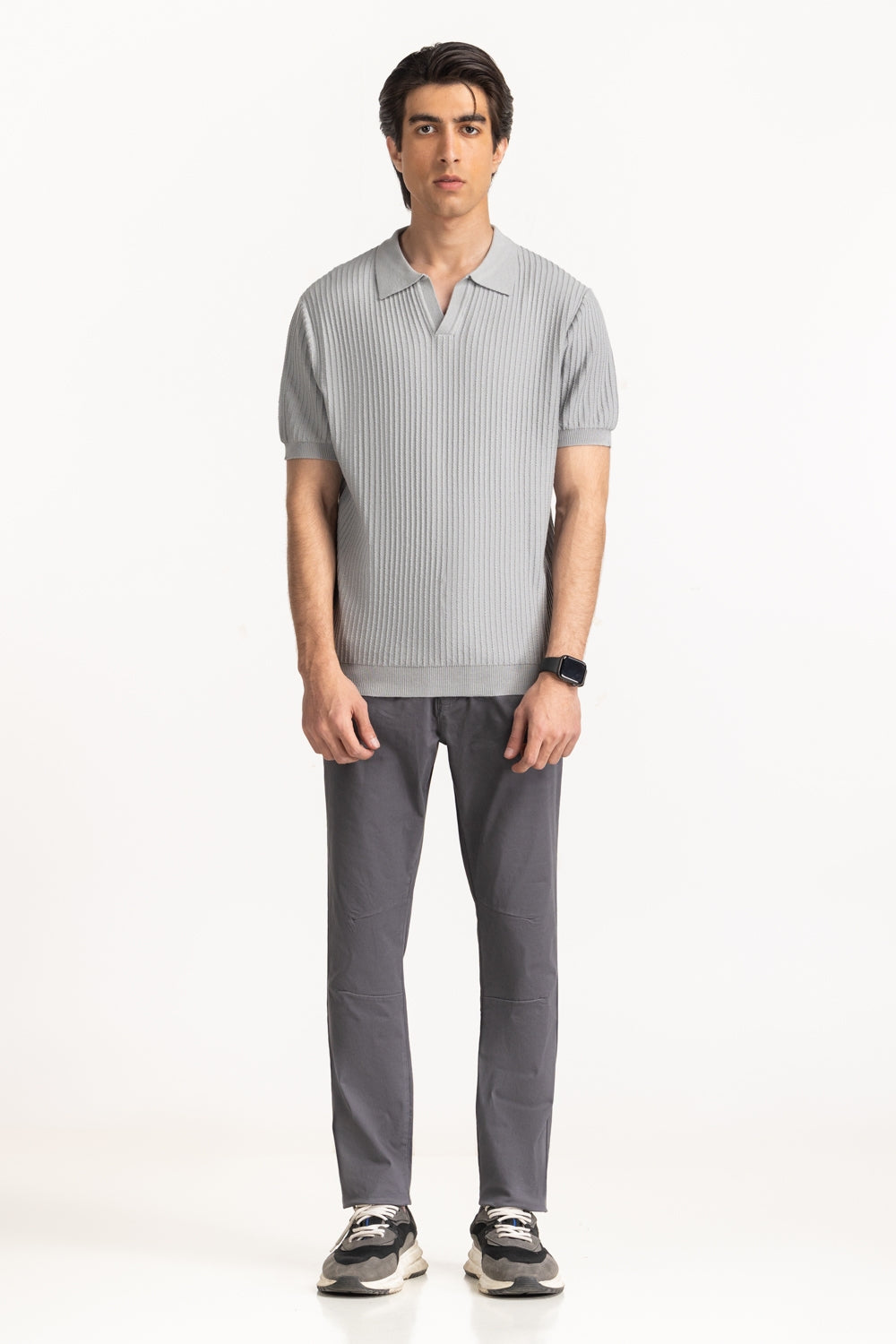 Sweater Knit Polo MN-PSH-SS25-210