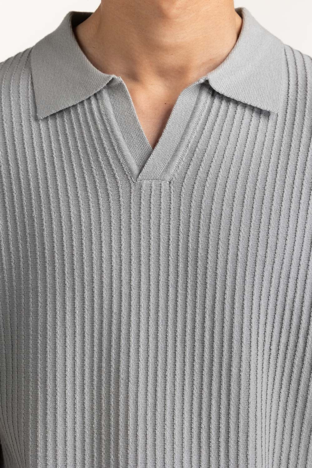 Sweater Knit Polo MN-PSH-SS25-210