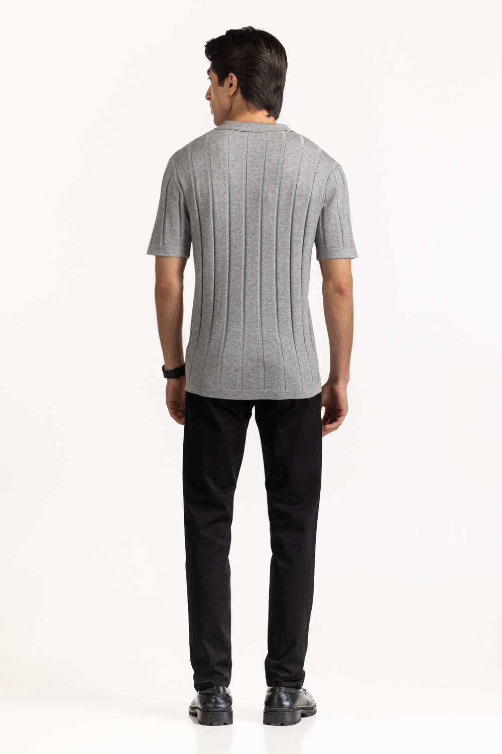 Sweater Knit Polo MN-PSH-SS25-206