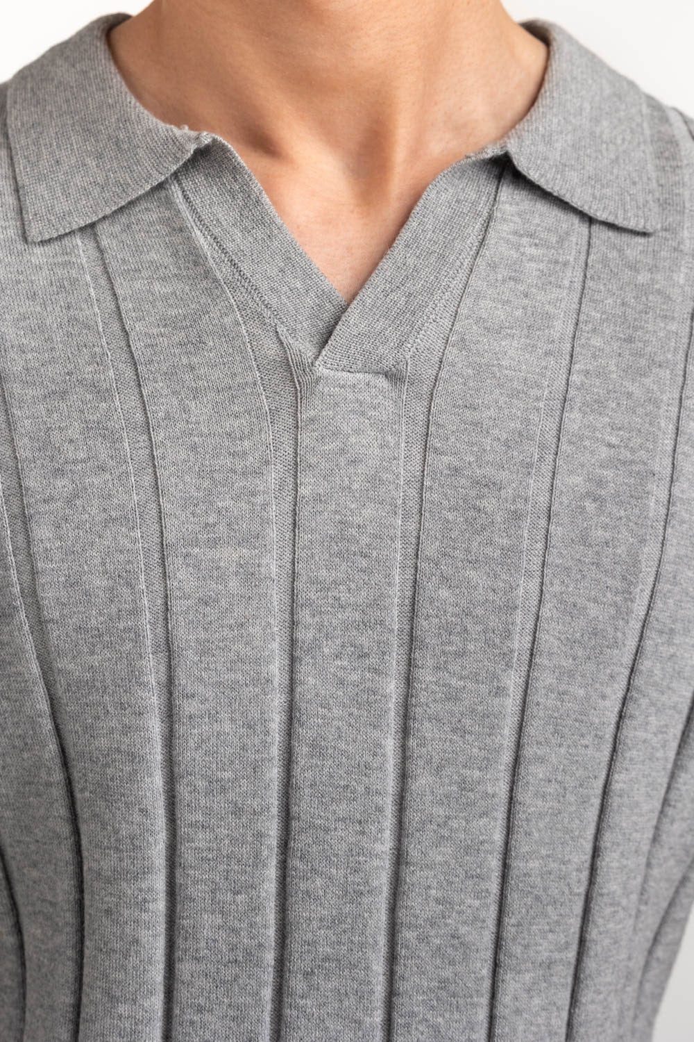 Sweater Knit Polo MN-PSH-SS25-206