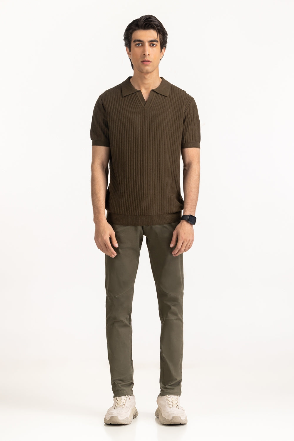 Sweater Knit Polo MN-PSH-SS25-211