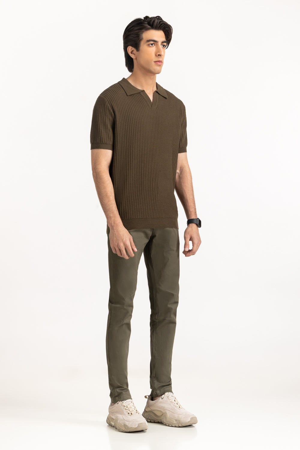 Sweater Knit Polo MN-PSH-SS25-211