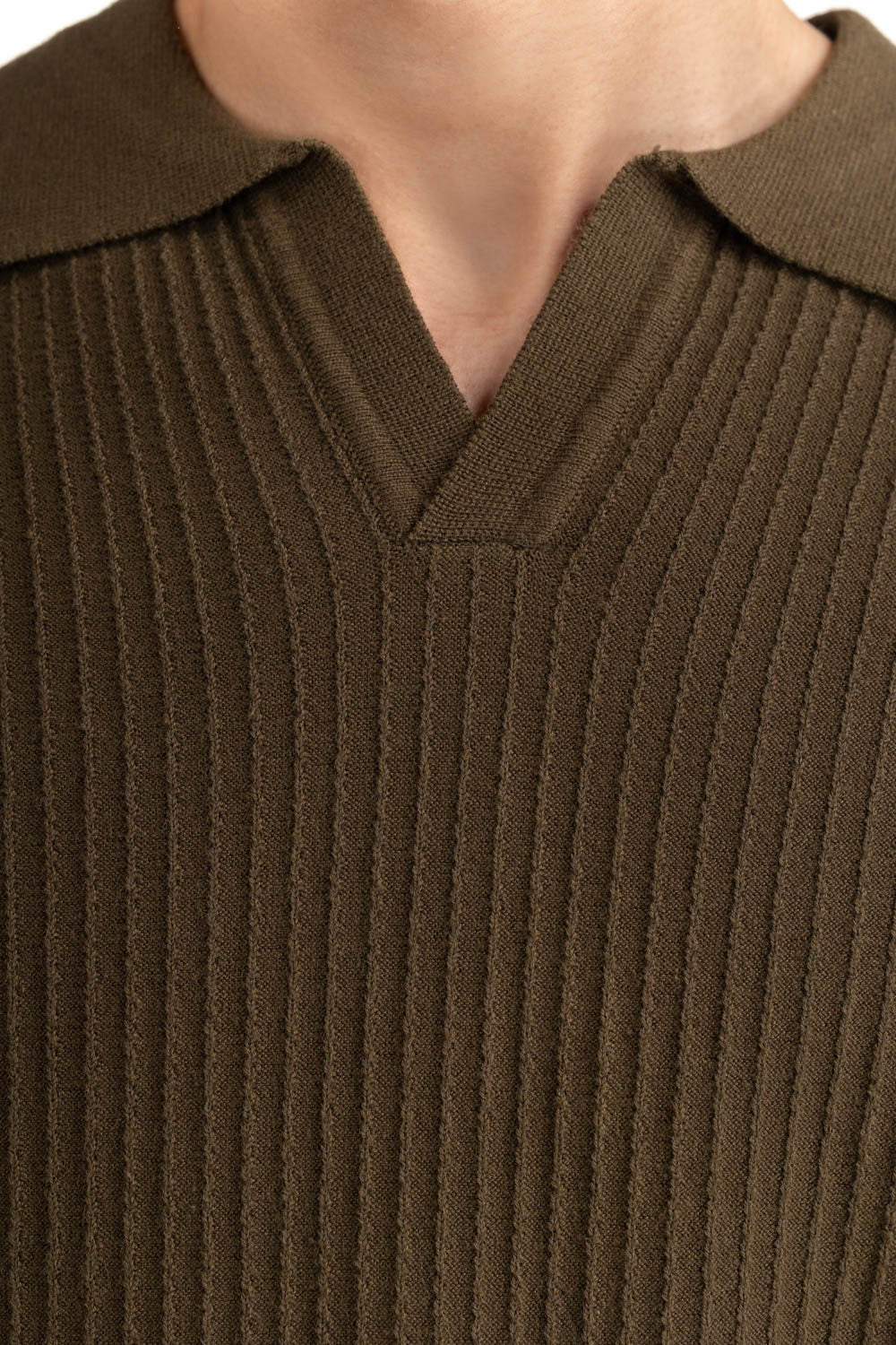 Sweater Knit Polo MN-PSH-SS25-211