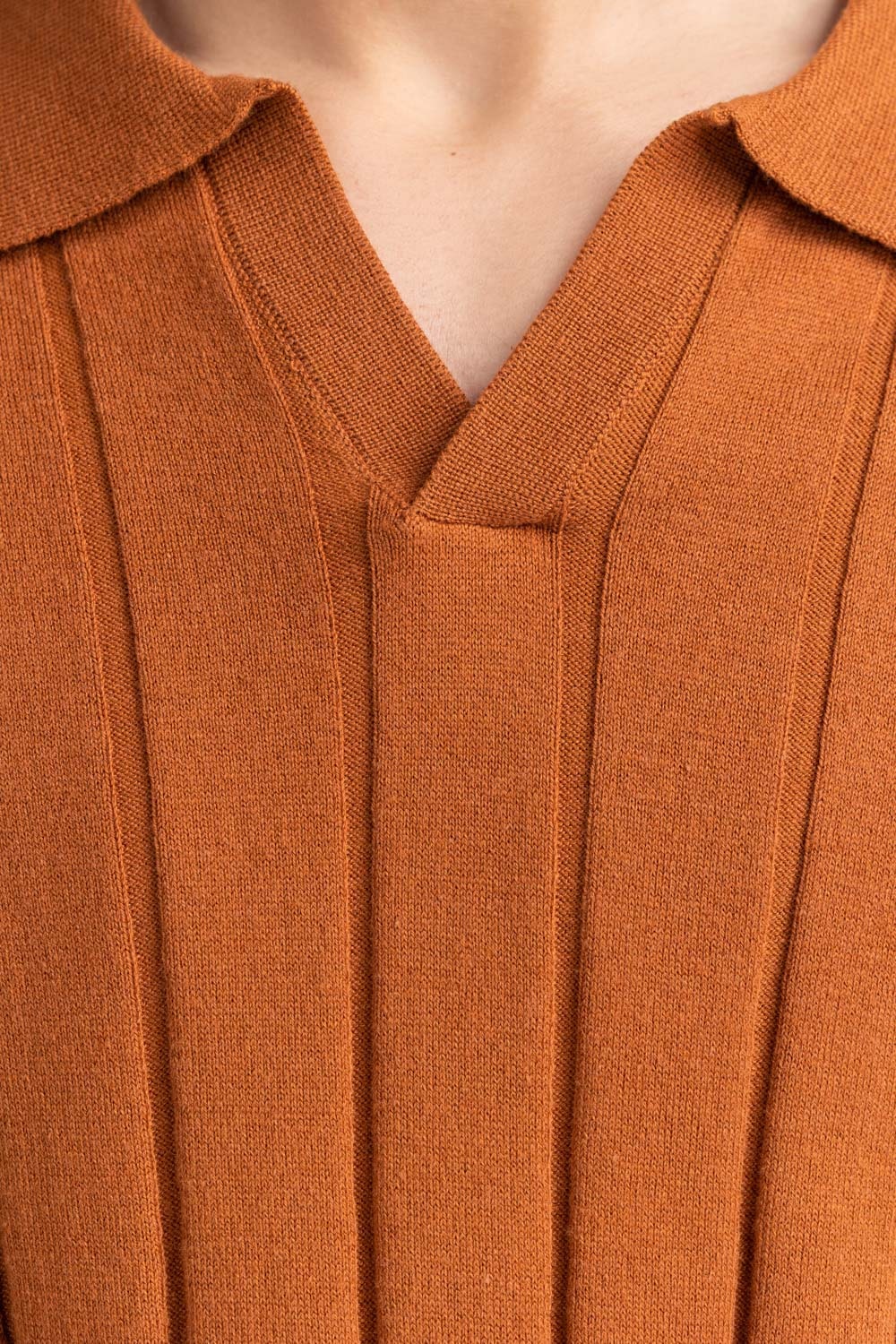 Sweater Knit Polo MN-PSH-SS25-208