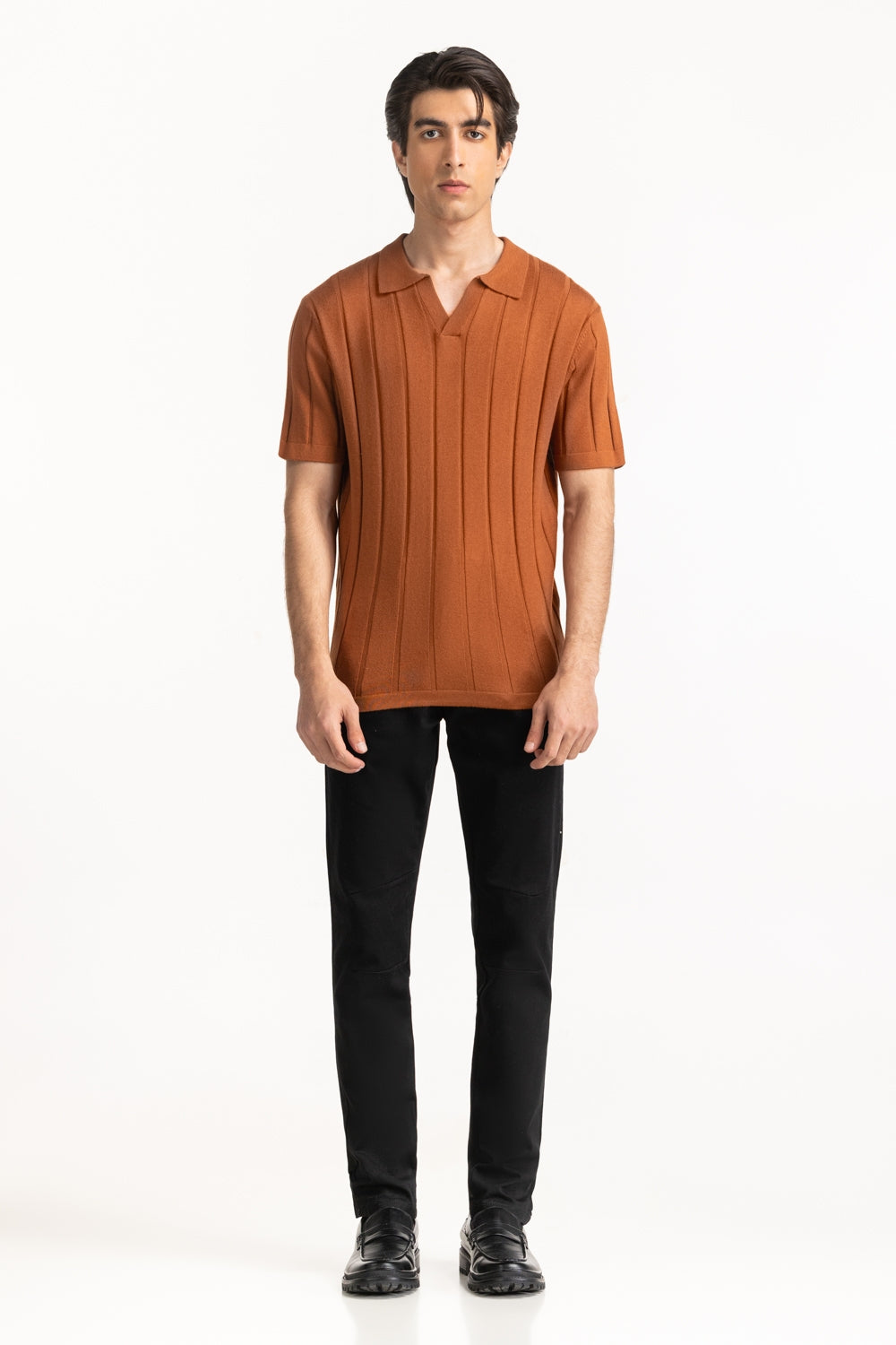 Sweater Knit Polo MN-PSH-SS25-208